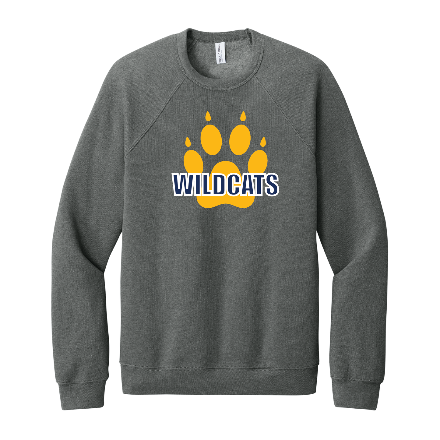 West Genesee Wildcats Large Paw Crewneck Sweatshirt