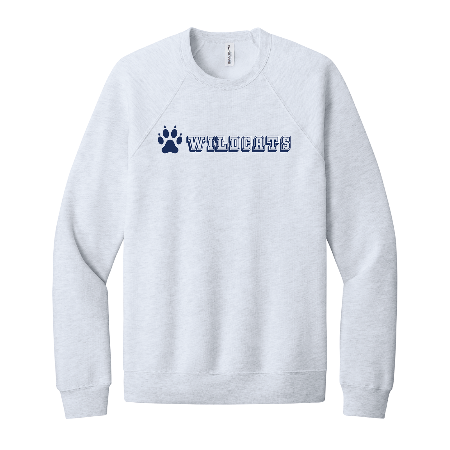 West Genesee Wildcats Collegiate Paw Crewneck Sweatshirt