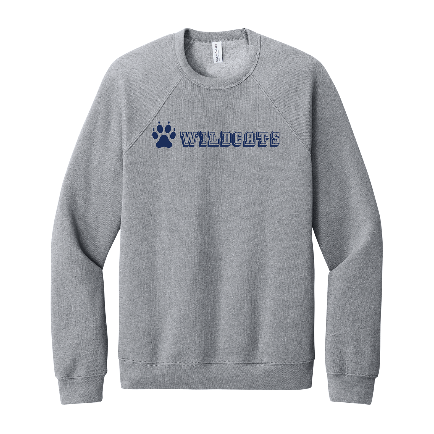 West Genesee Wildcats Collegiate Paw Crewneck Sweatshirt