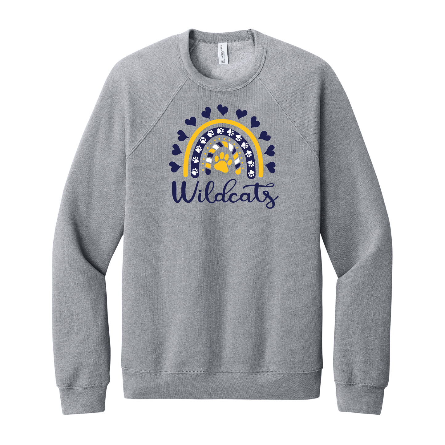 Wildcat Rainbow Crewneck Sweatshirt