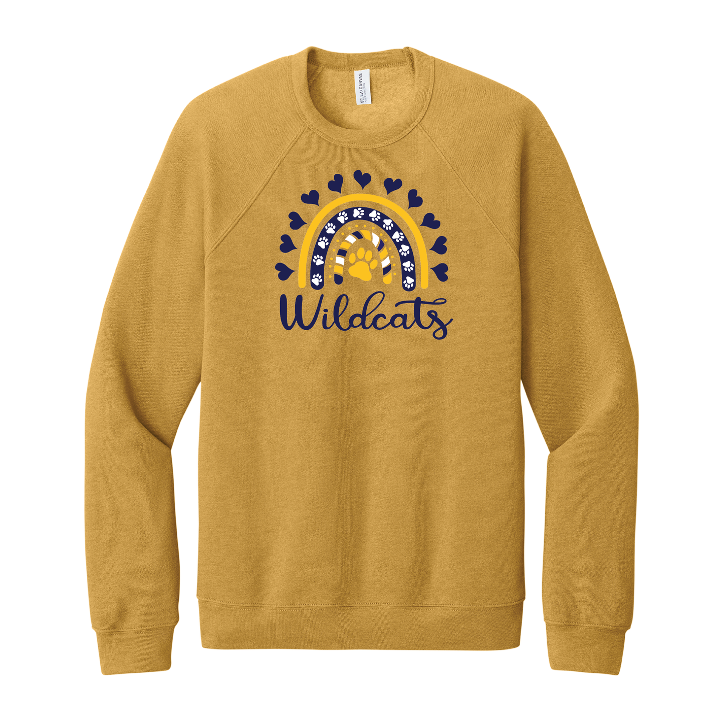Wildcat Rainbow Crewneck Sweatshirt