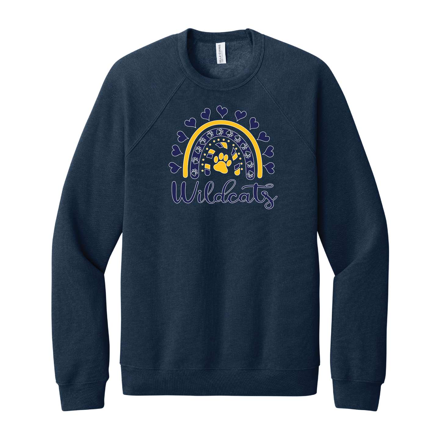 Wildcat Rainbow Crewneck Sweatshirt