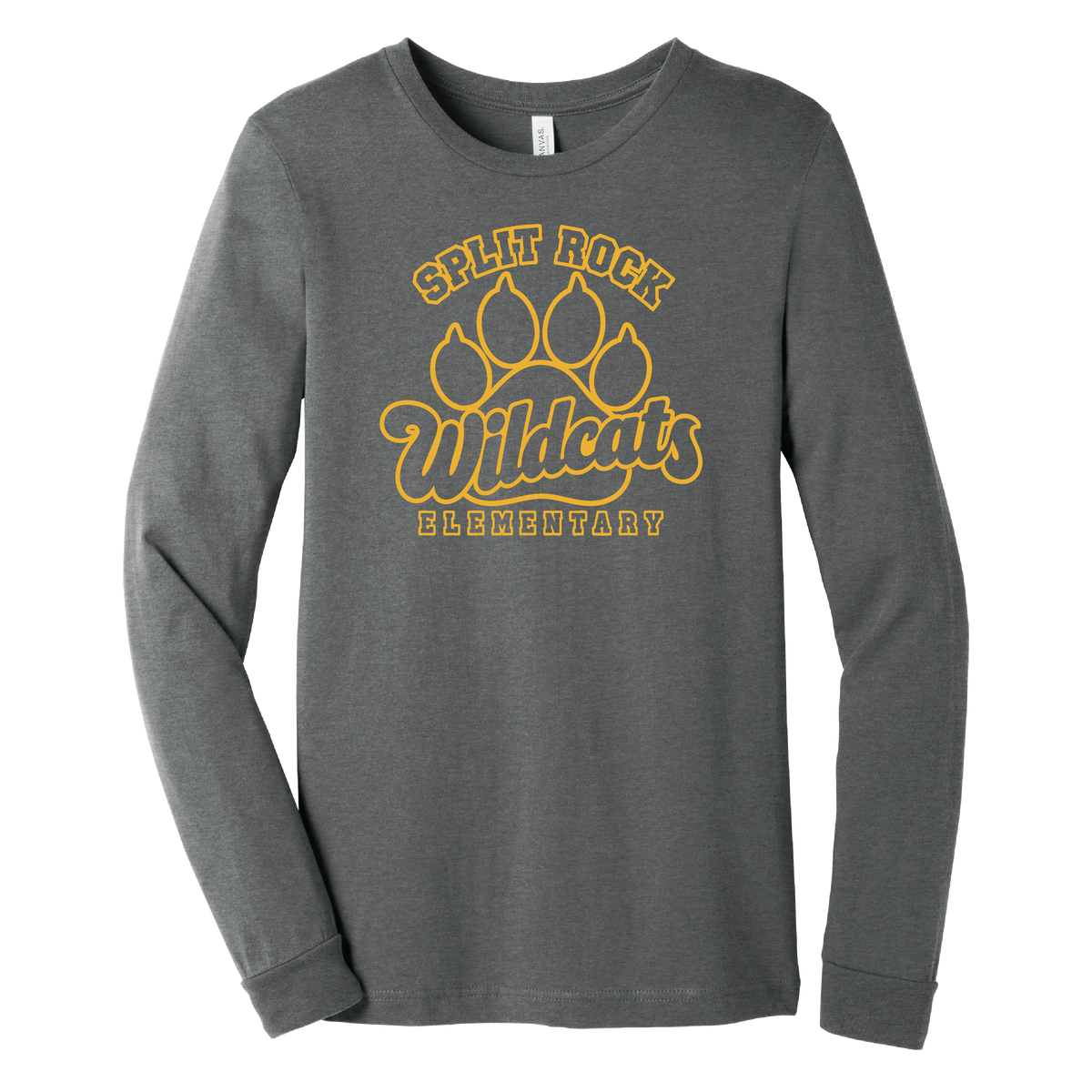 Splitrock Script Paw Long Sleeve T-Shirt