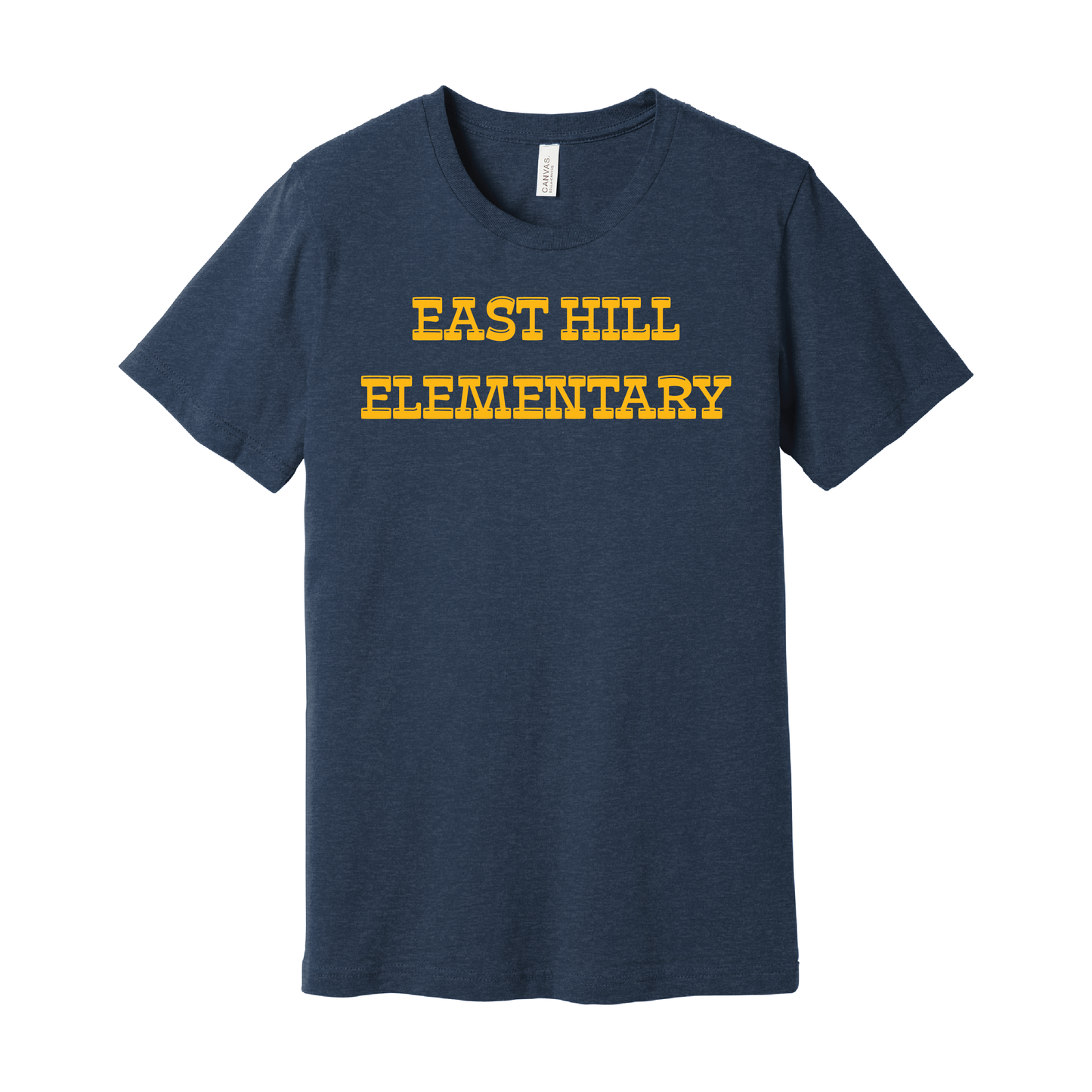 East Hill Elementary Block Letter T-Shirt