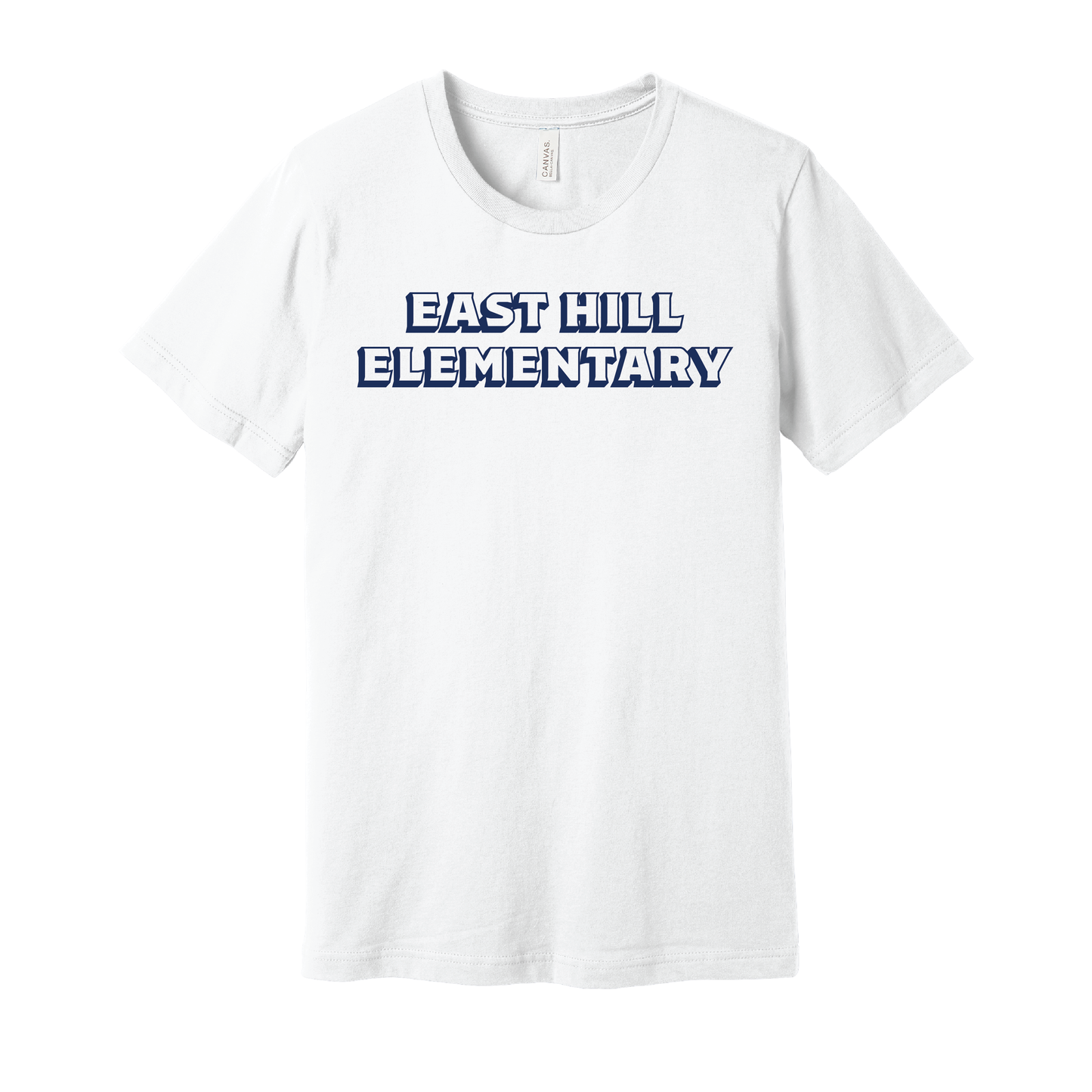East Hill Elementary Bold Outline T-Shirt