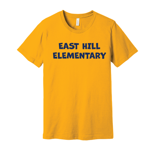 East Hill Elementary Playful Block T-Shirt