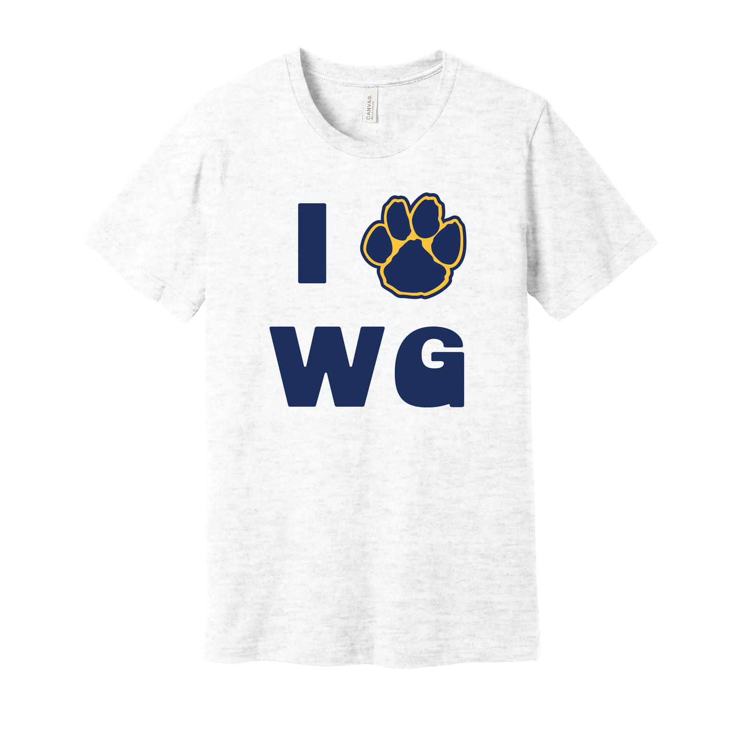 Onondaga Road I Love WG Paw T-Shirt