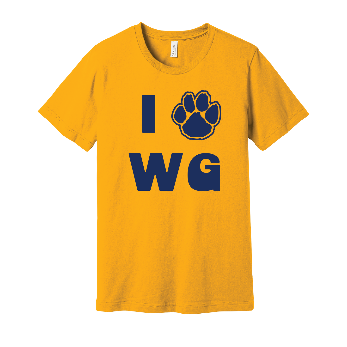 Onondaga Road I Love WG Paw T-Shirt