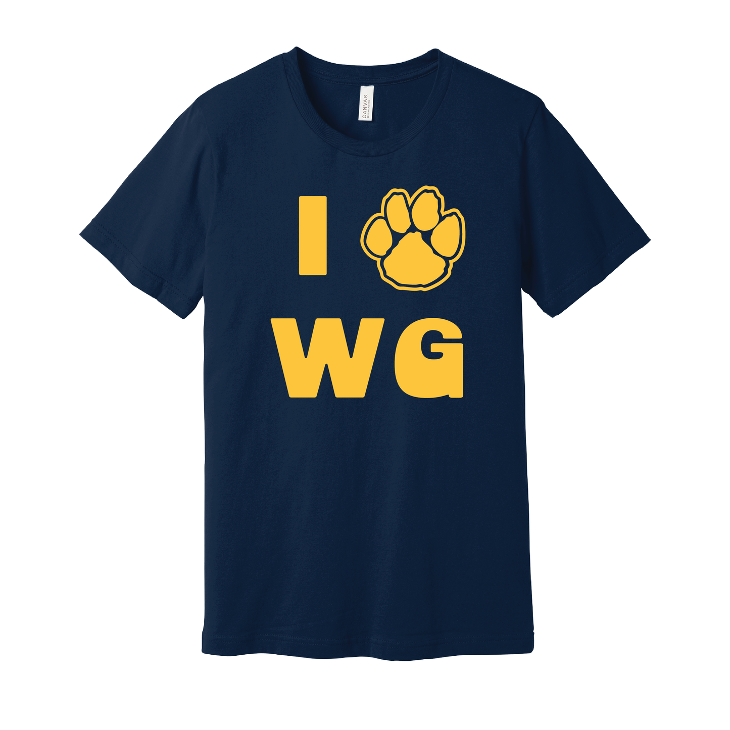 Onondaga Road I Love WG Paw T-Shirt