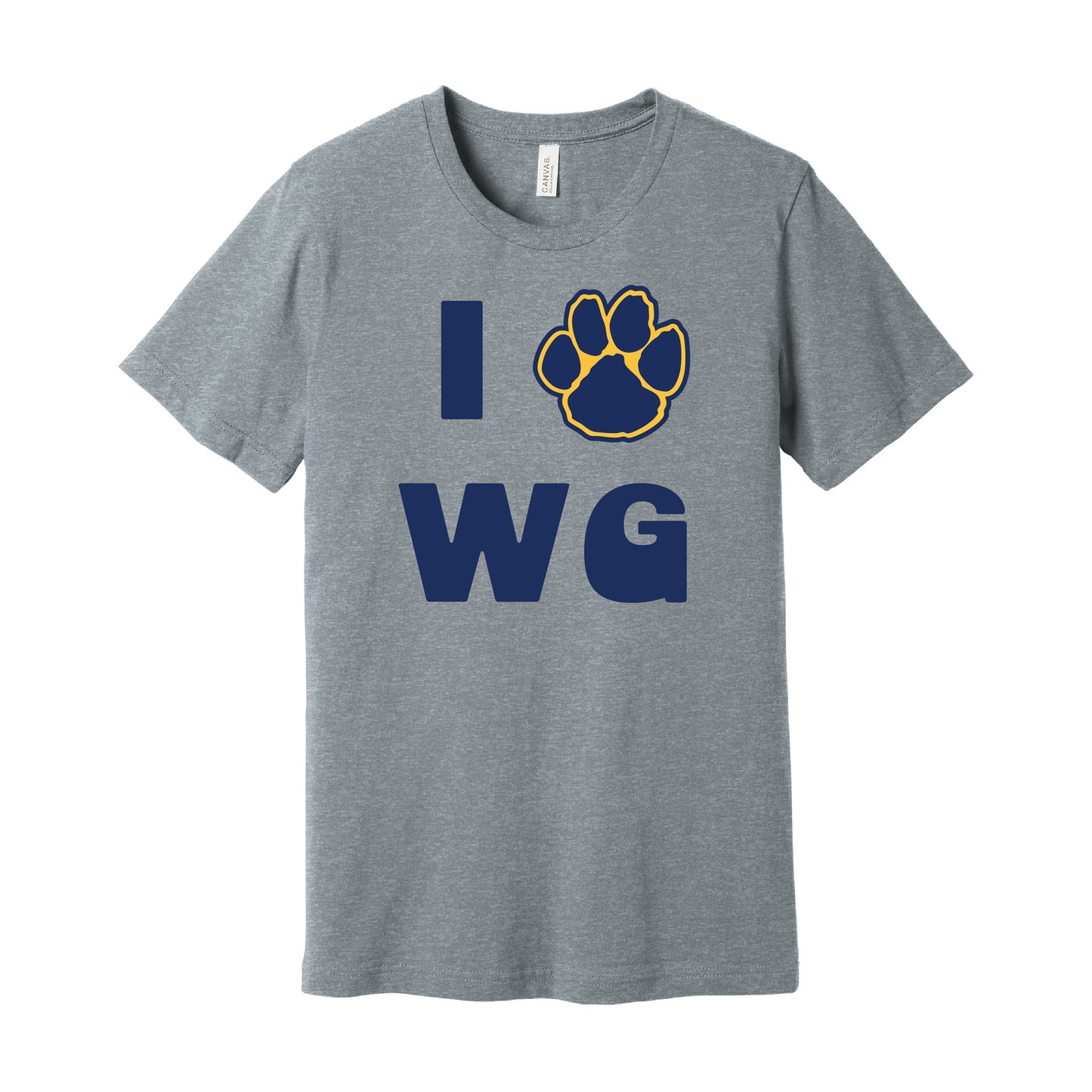 Onondaga Road I Love WG Paw T-Shirt