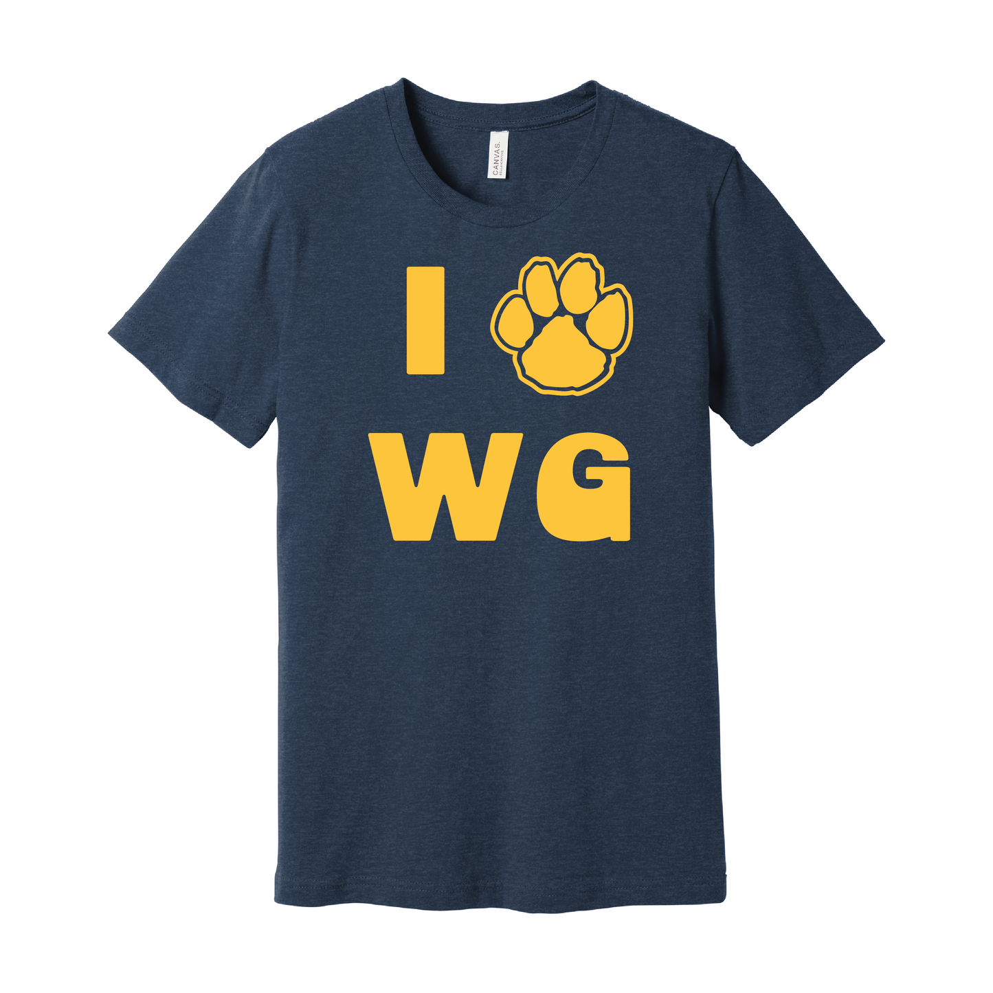 Onondaga Road I Love WG Paw T-Shirt