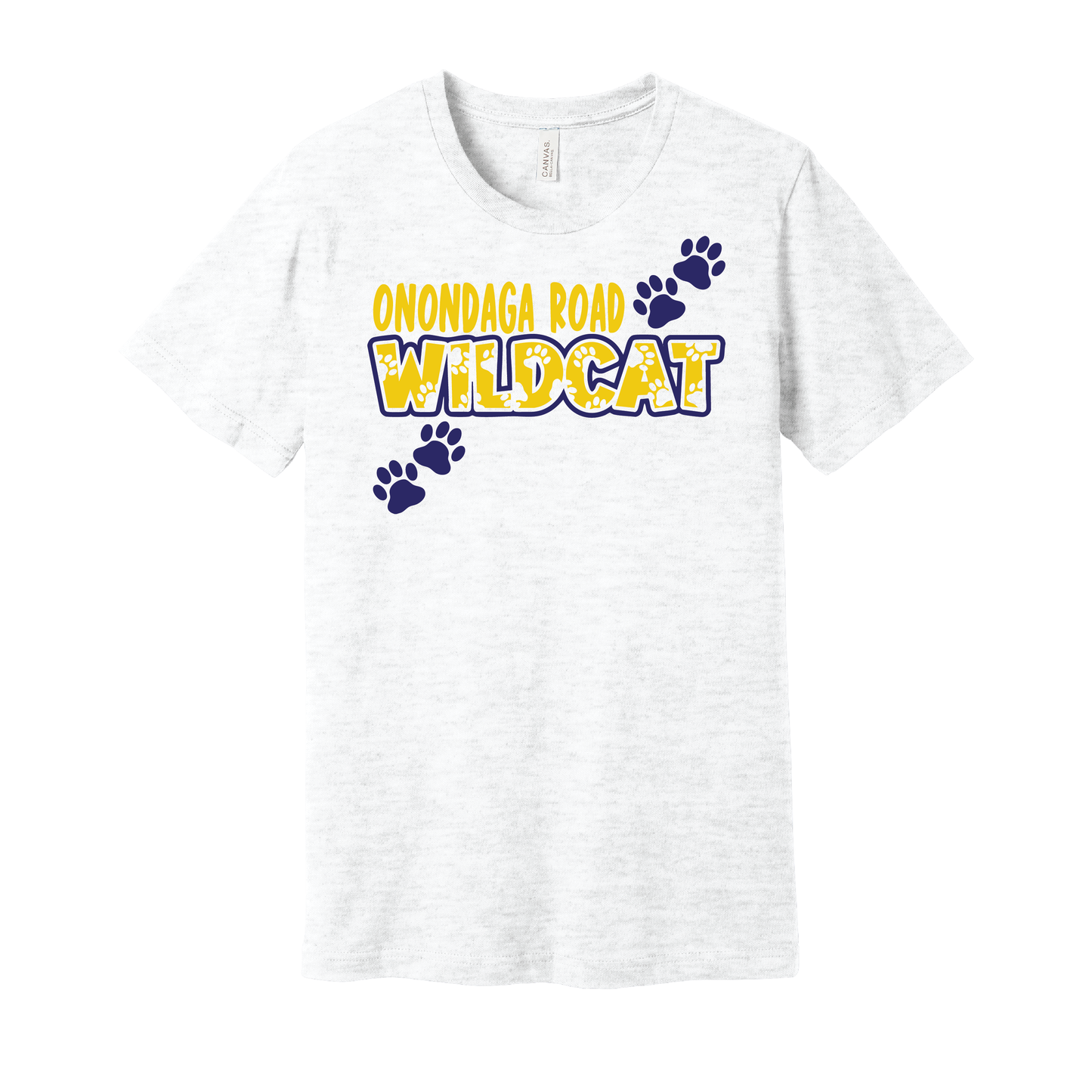 Onondaga Road Wildcats Paws T-Shirt