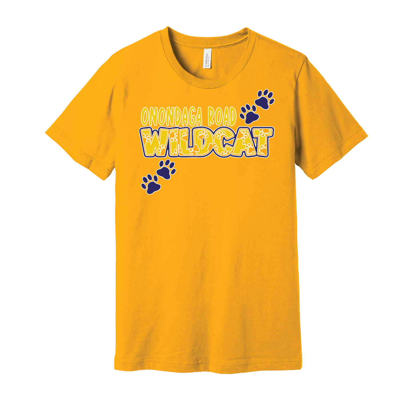 Onondaga Road Wildcats Paws T-Shirt