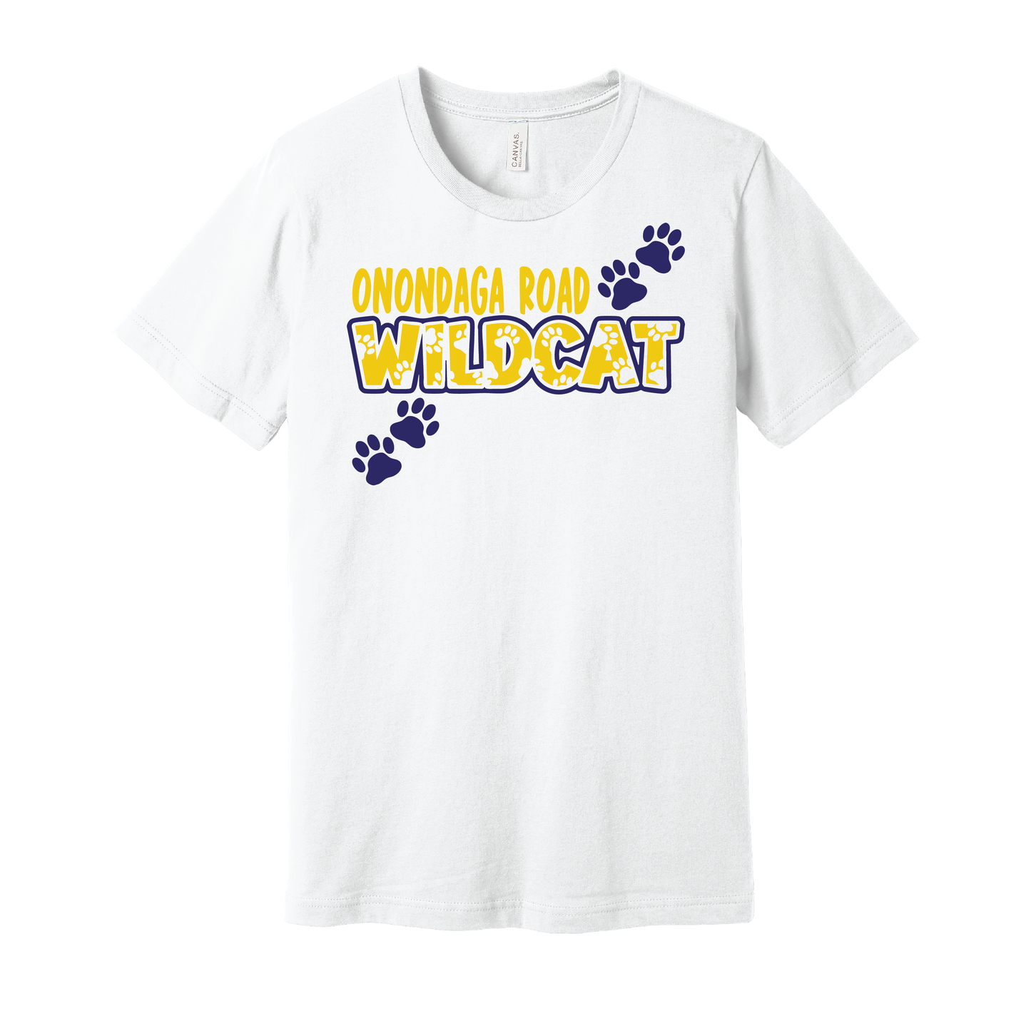 Onondaga Road Wildcats Paws T-Shirt