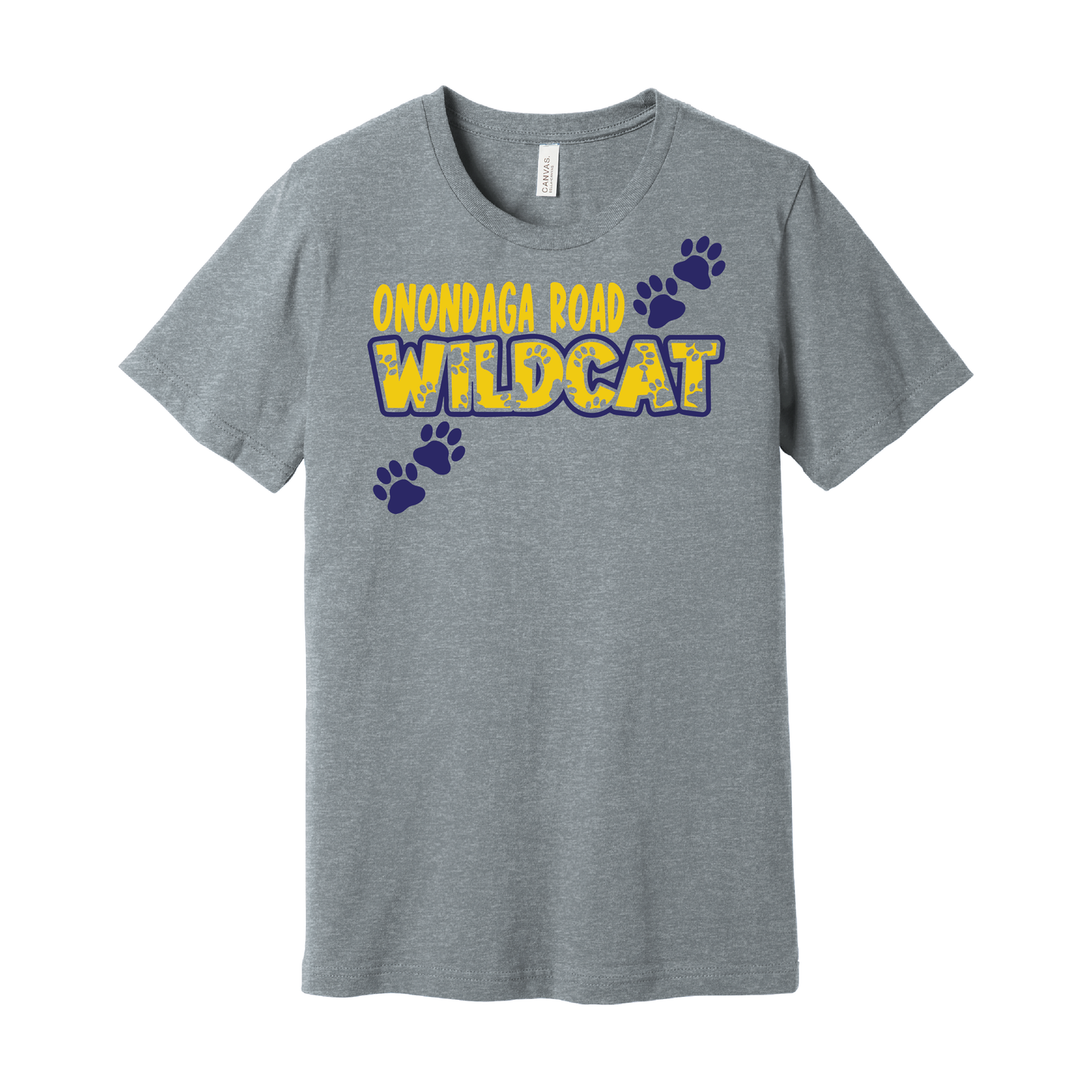 Onondaga Road Wildcats Paws T-Shirt