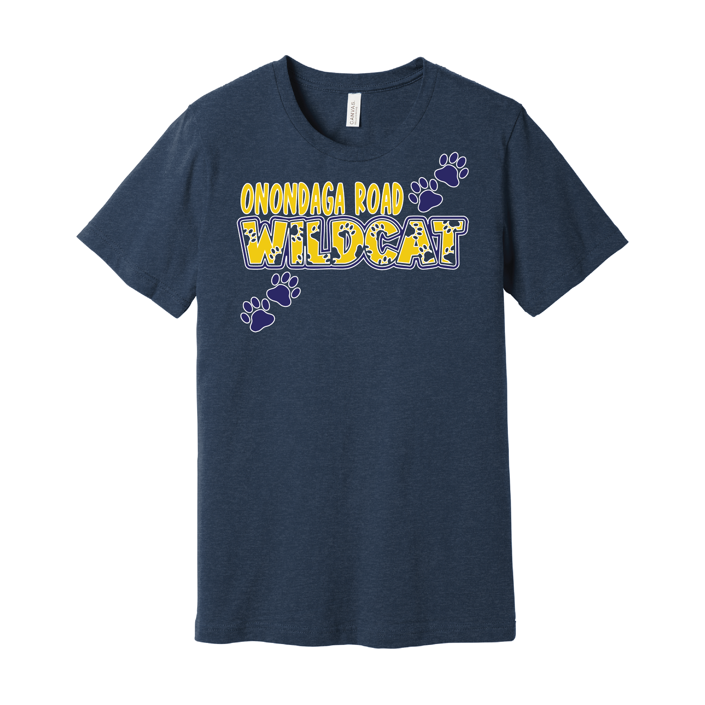 Onondaga Road Wildcats Paws T-Shirt