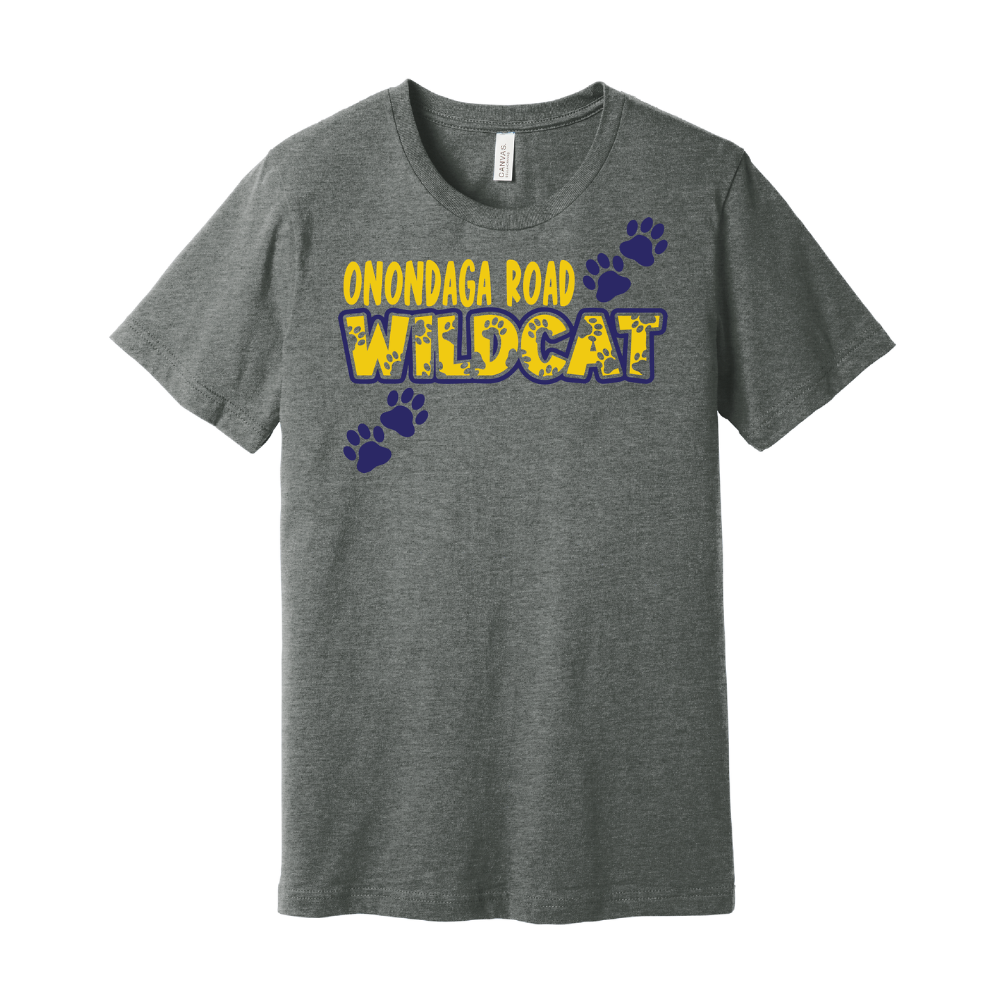 Onondaga Road Wildcats Paws T-Shirt