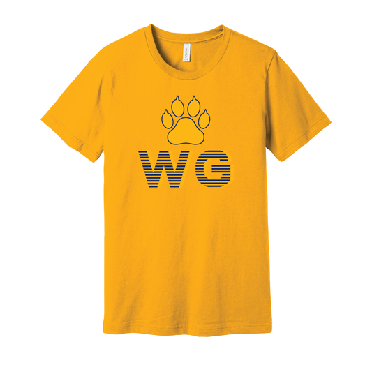 West Genesee Wildcats "Stacked Paw" T-Shirt