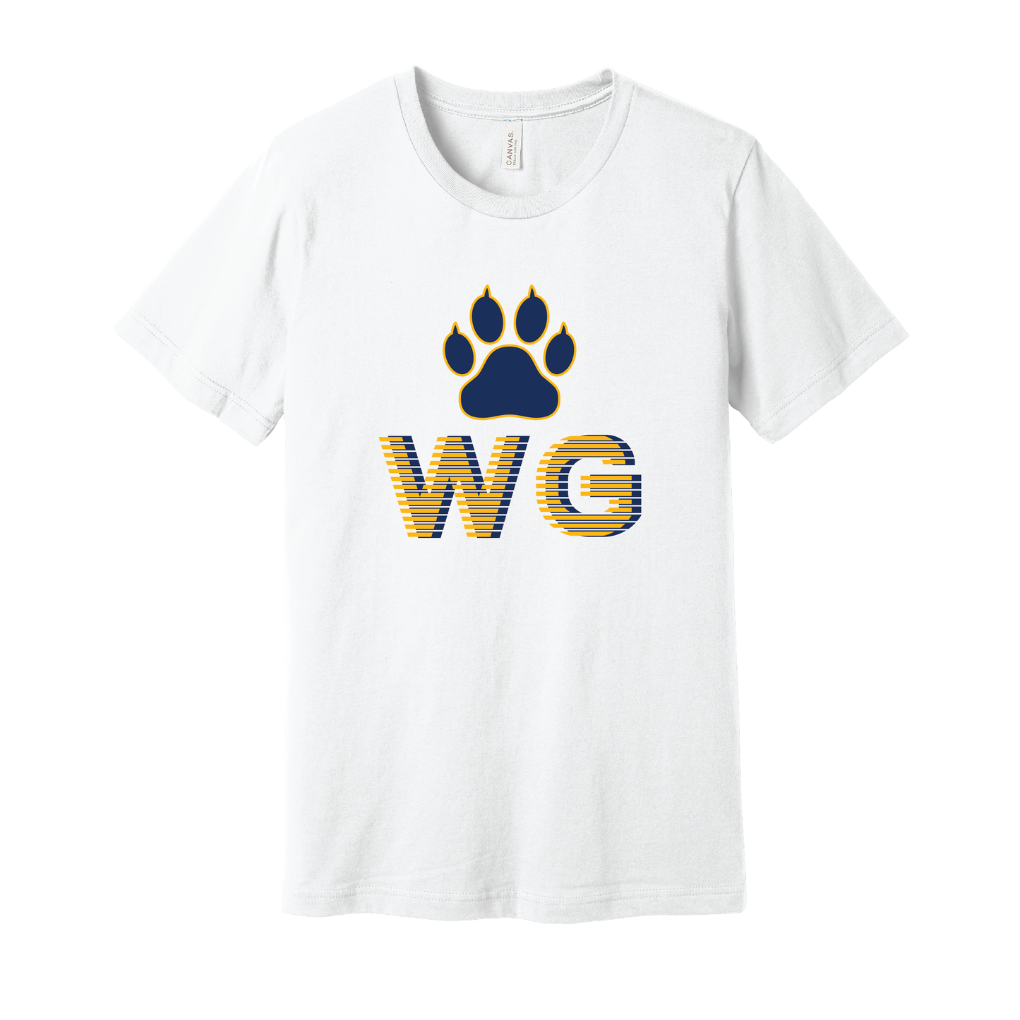 West Genesee Wildcats "Stacked Paw" T-Shirt
