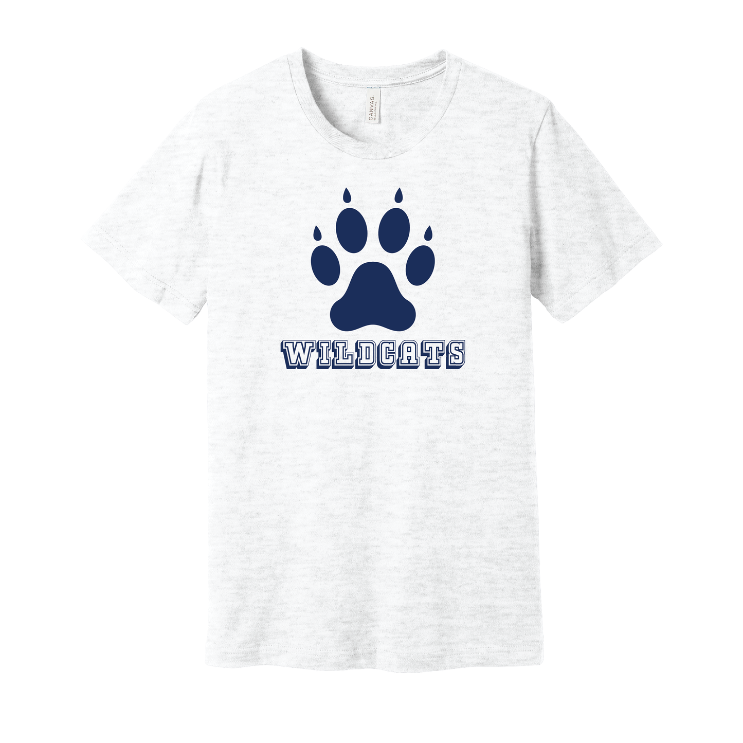 West Genesee Wildcats Paw Print T-Shirt