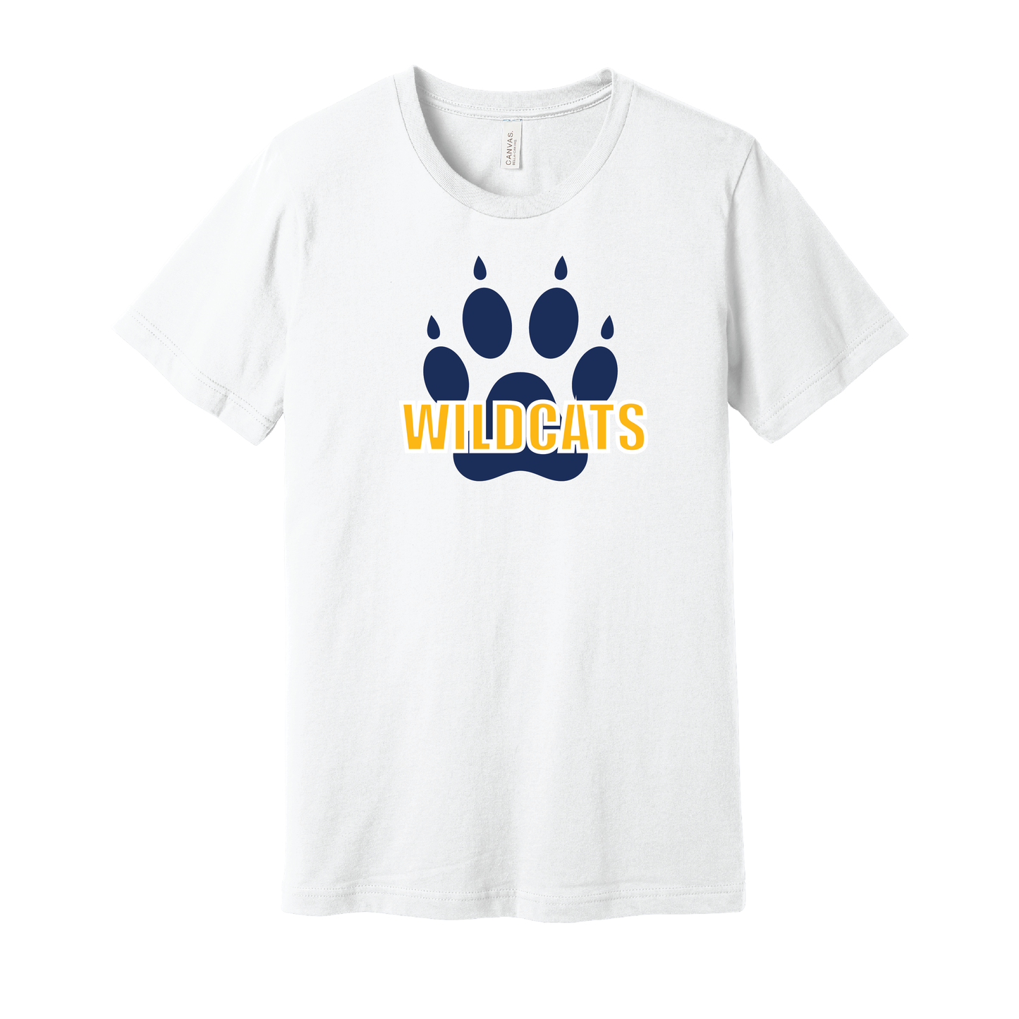 West Genesee Wildcats Large Paw T-Shirt