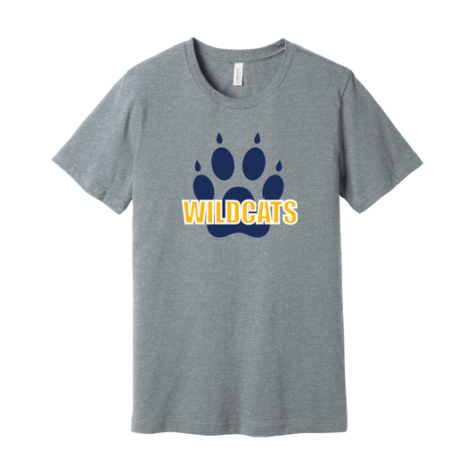 West Genesee Wildcats Large Paw T-Shirt