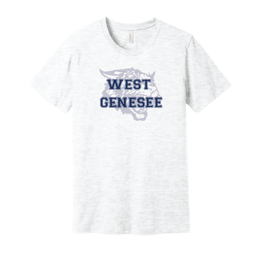 West Genesee Wildcats Shadow Mascot T-Shirt