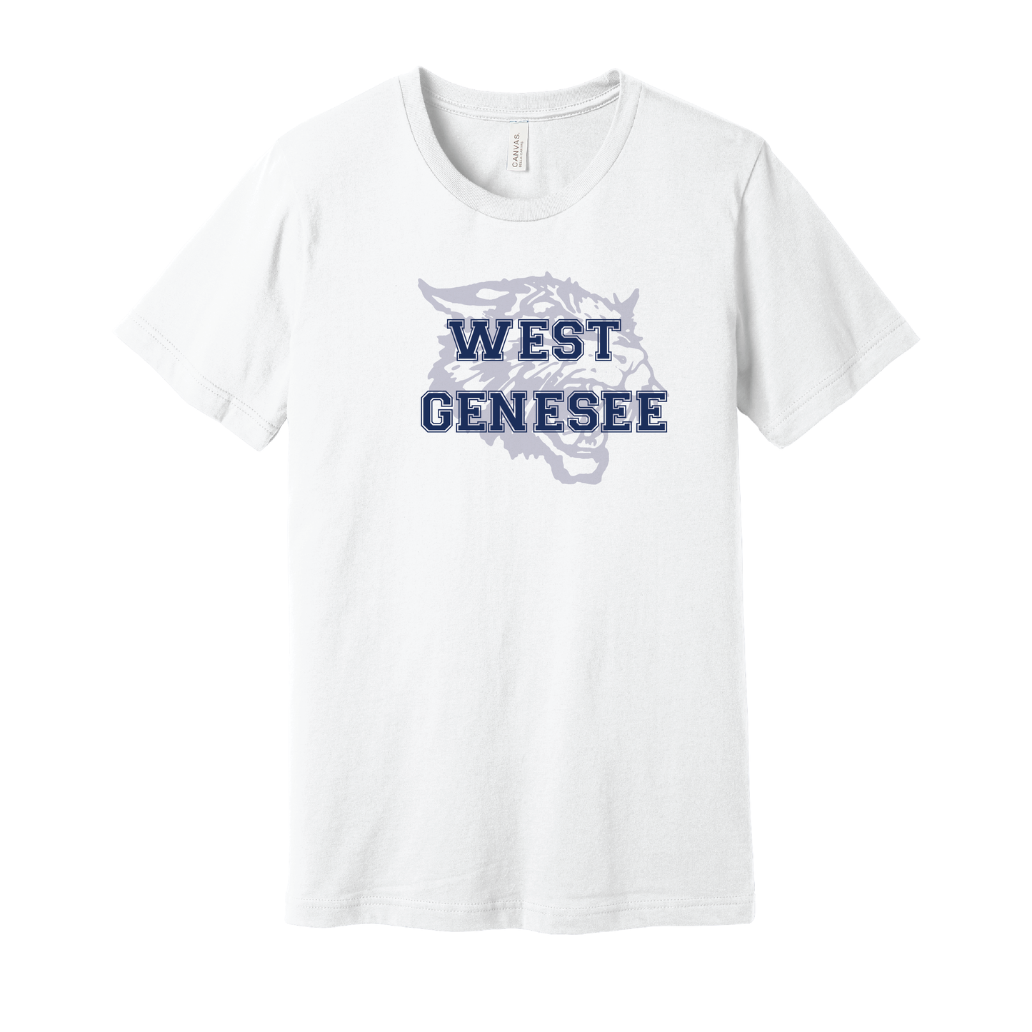 West Genesee Wildcats Shadow Mascot T-Shirt