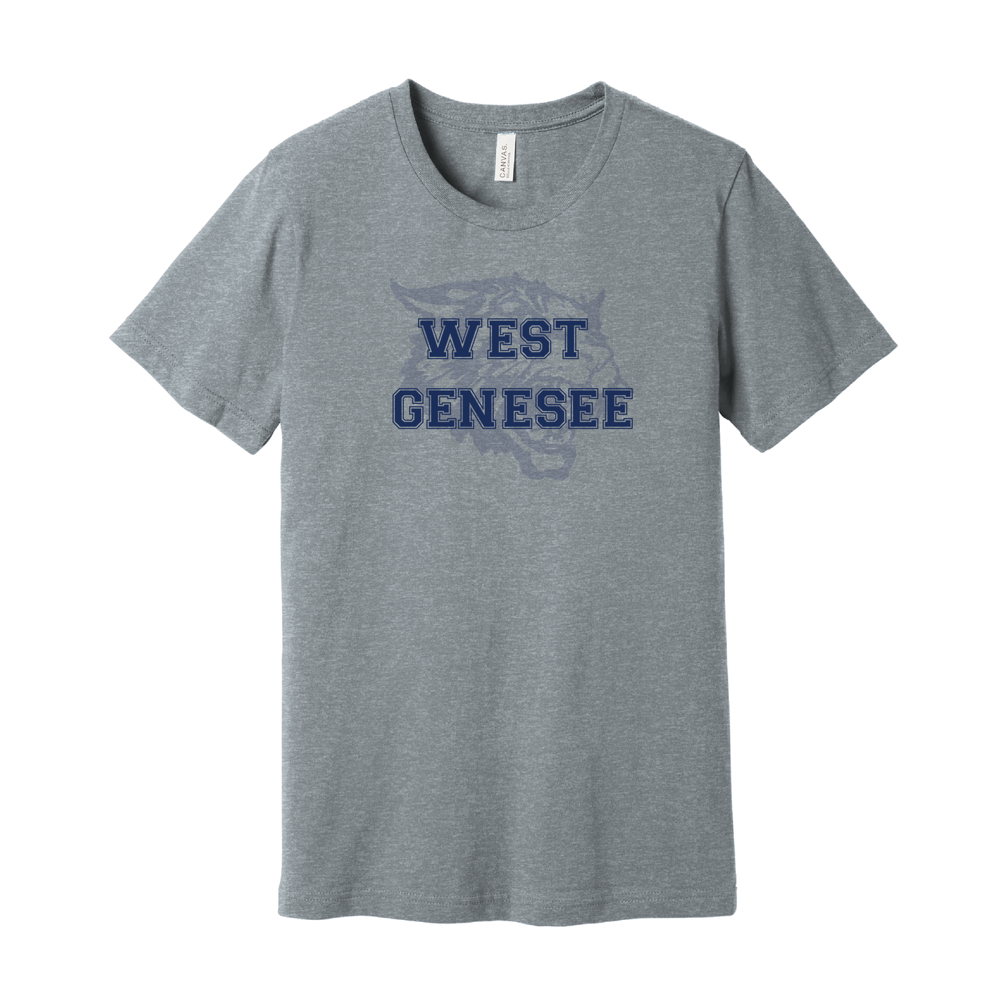 West Genesee Wildcats Shadow Mascot T-Shirt