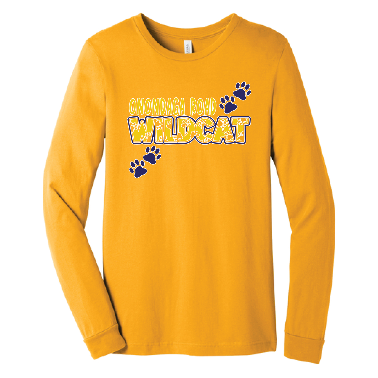 Onondaga Road Paws Long Sleeve T-Shirt