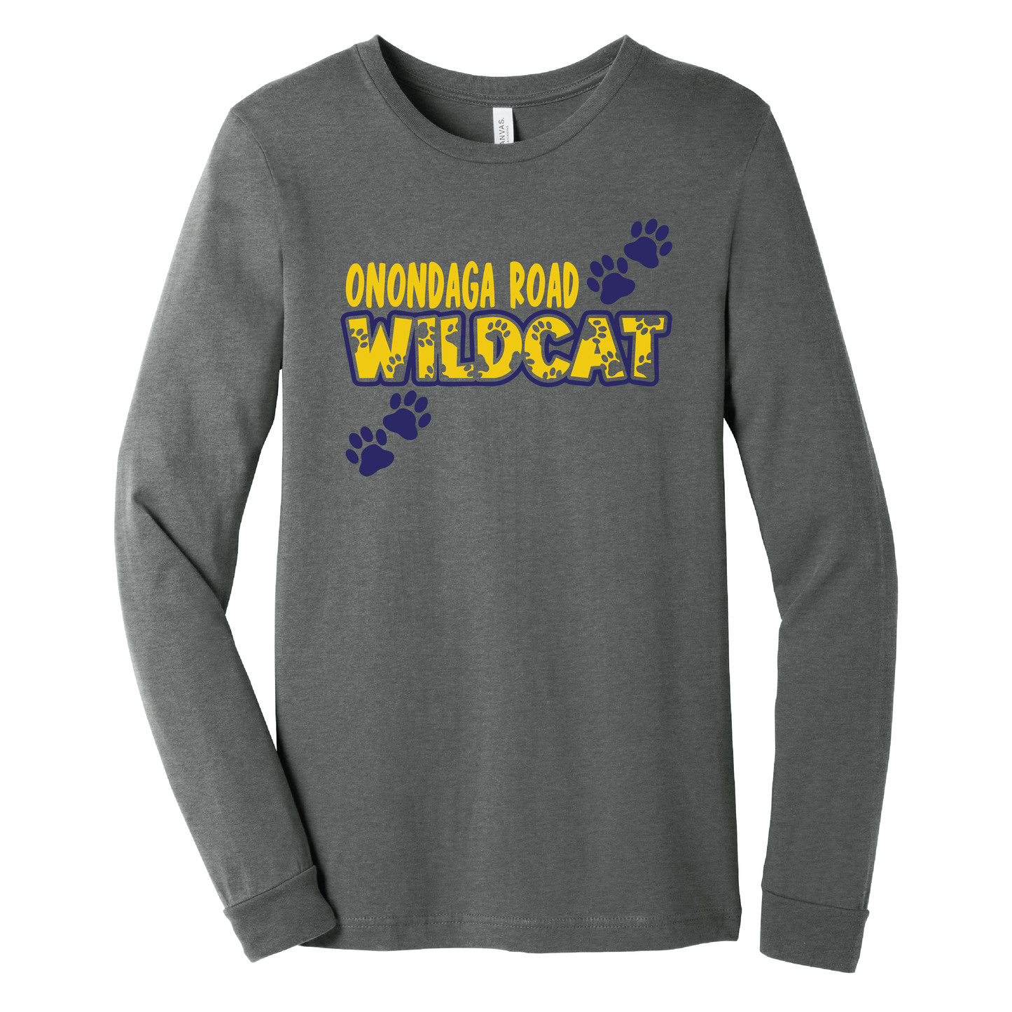 Onondaga Road Paws Long Sleeve T-Shirt