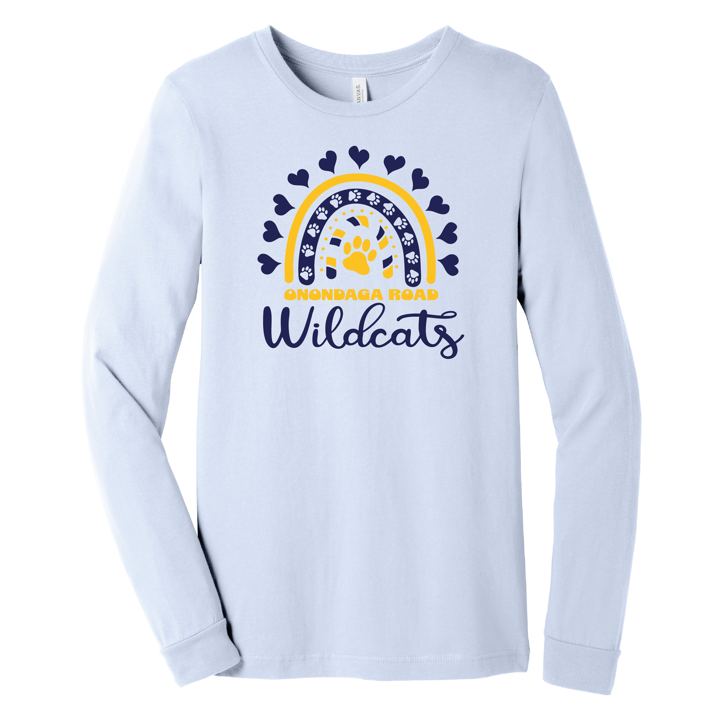 Onondaga Road Rainbow Long Sleeve T-Shirt