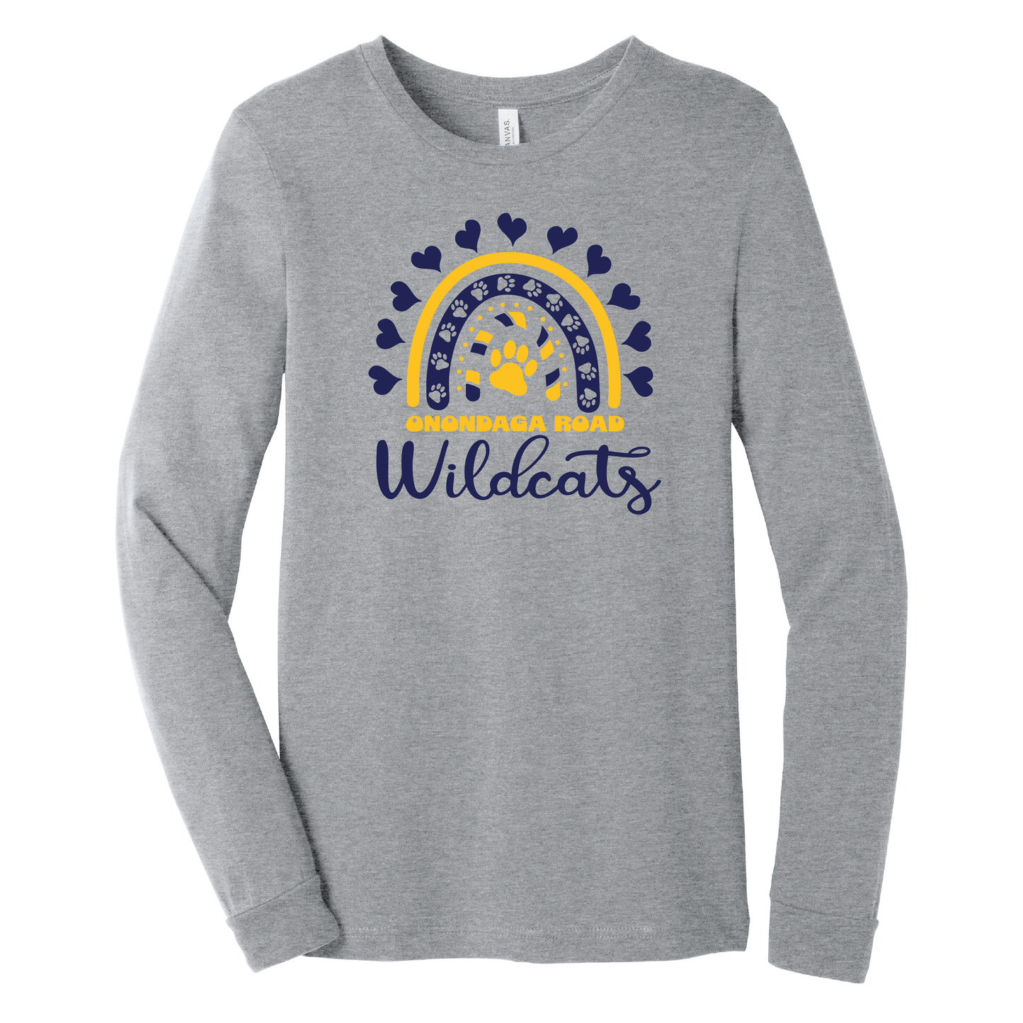 Onondaga Road Rainbow Long Sleeve T-Shirt