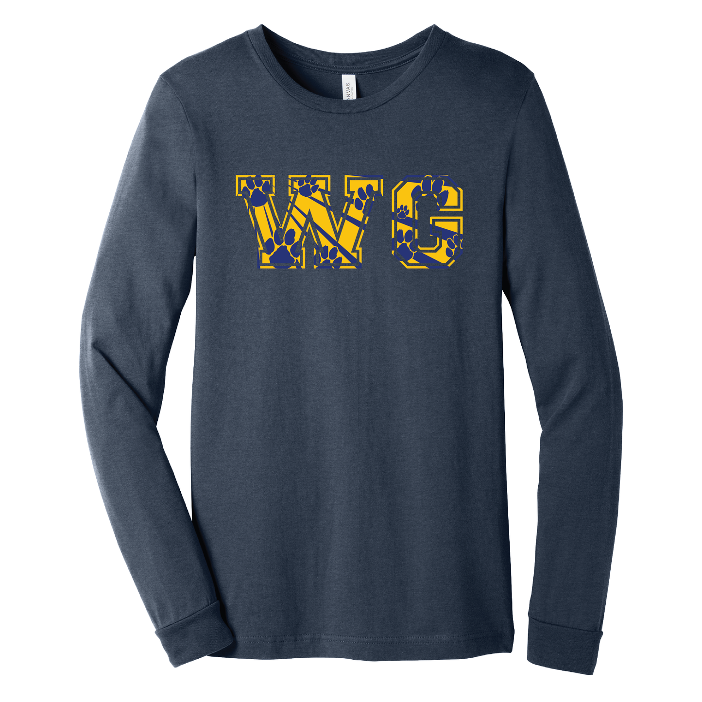West Genesee WG Paw Shine Long Sleeve T-Shirt