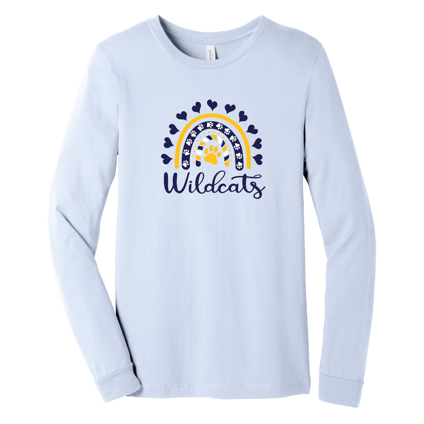Wildcat Rainbow Long Sleeve T-Shirt