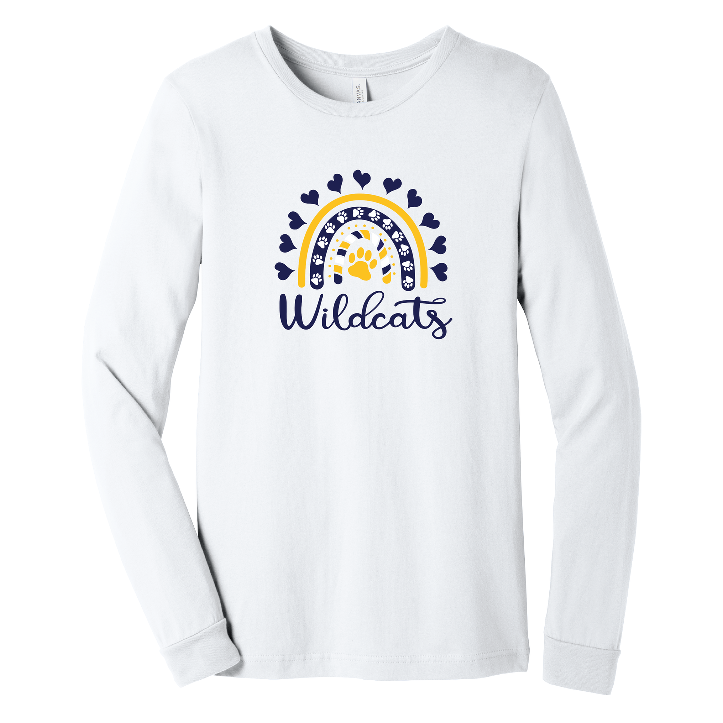Wildcat Rainbow Long Sleeve T-Shirt