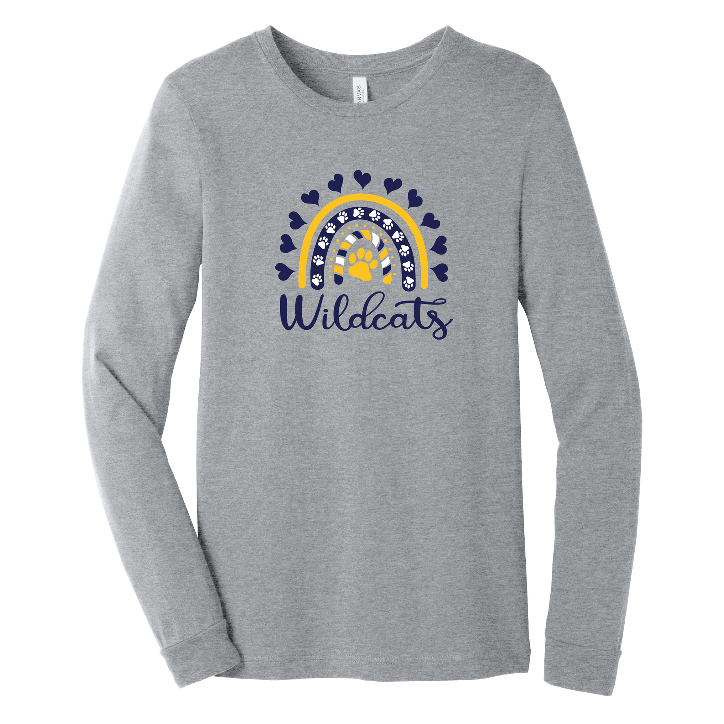 Wildcat Rainbow Long Sleeve T-Shirt