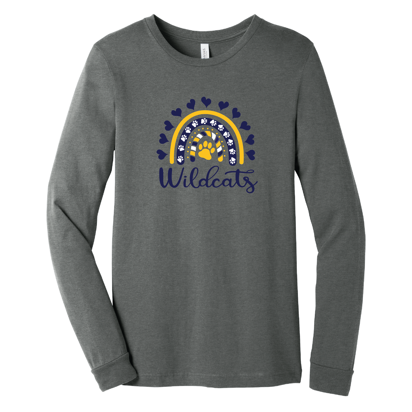 Wildcat Rainbow Long Sleeve T-Shirt