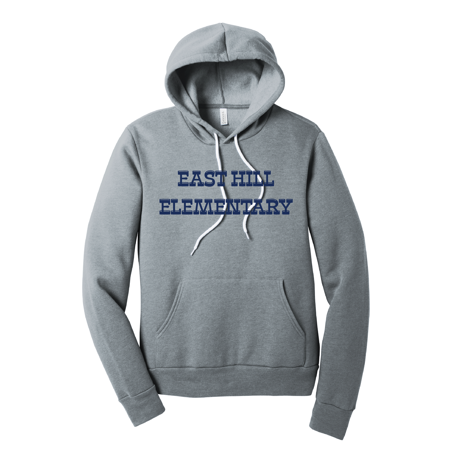 East Hill Elementary Block Letter Hoodie