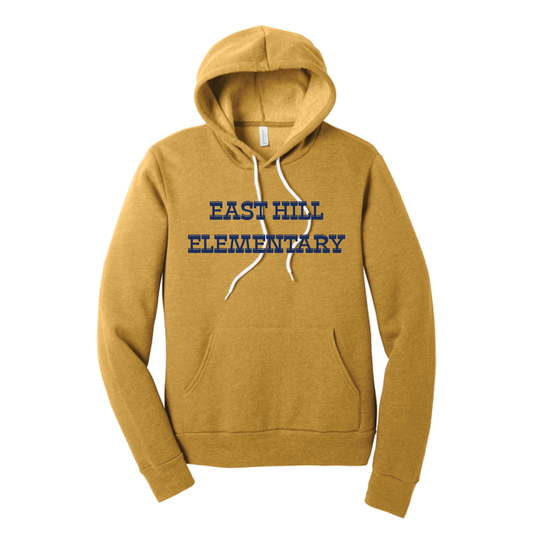 East Hill Elementary Block Letter Hoodie
