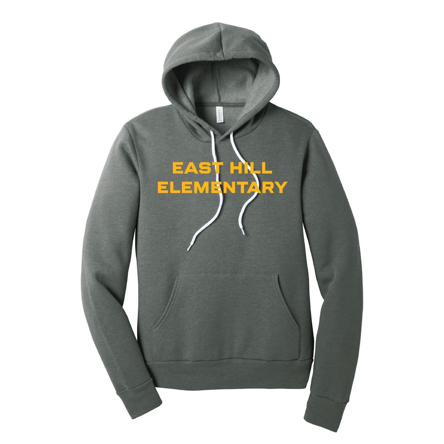 East Hill Elementary Clean Block Hoodie