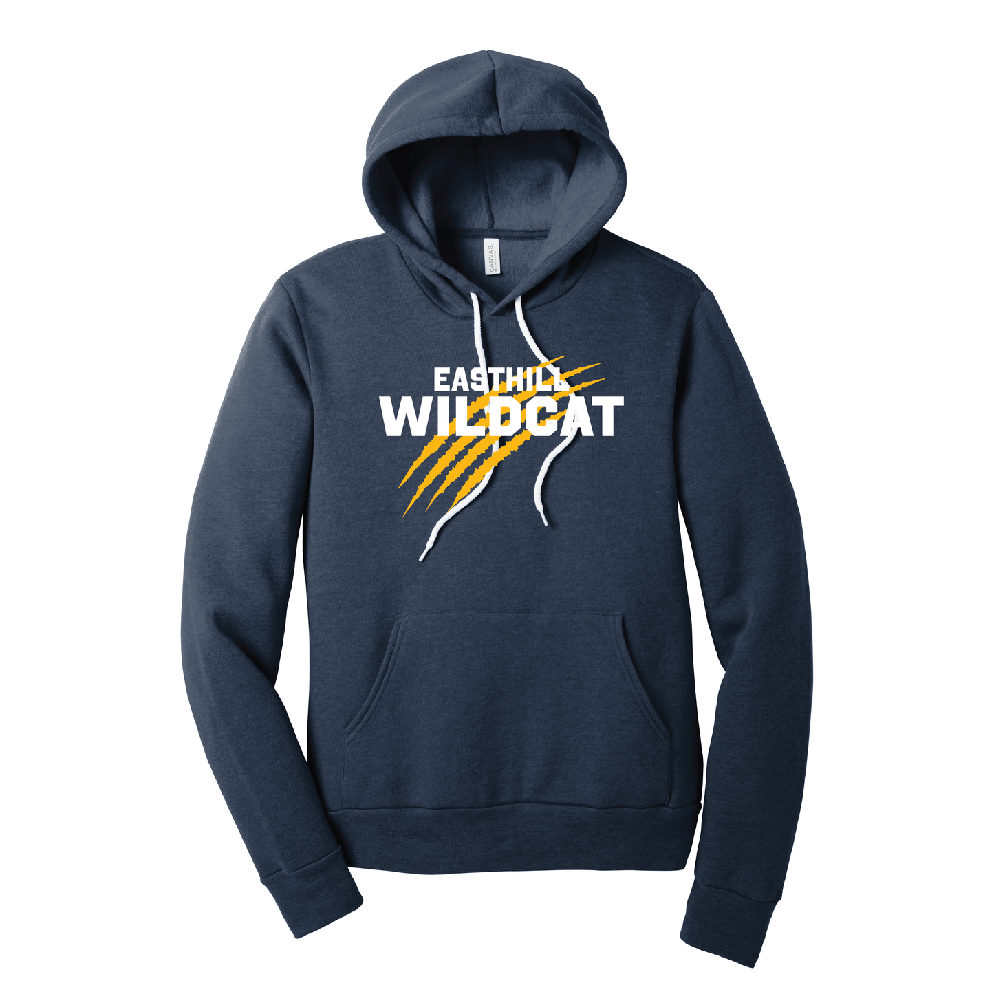 East Hill Wildcats Claw Mark Spirit Hoodie Sweatshirt
