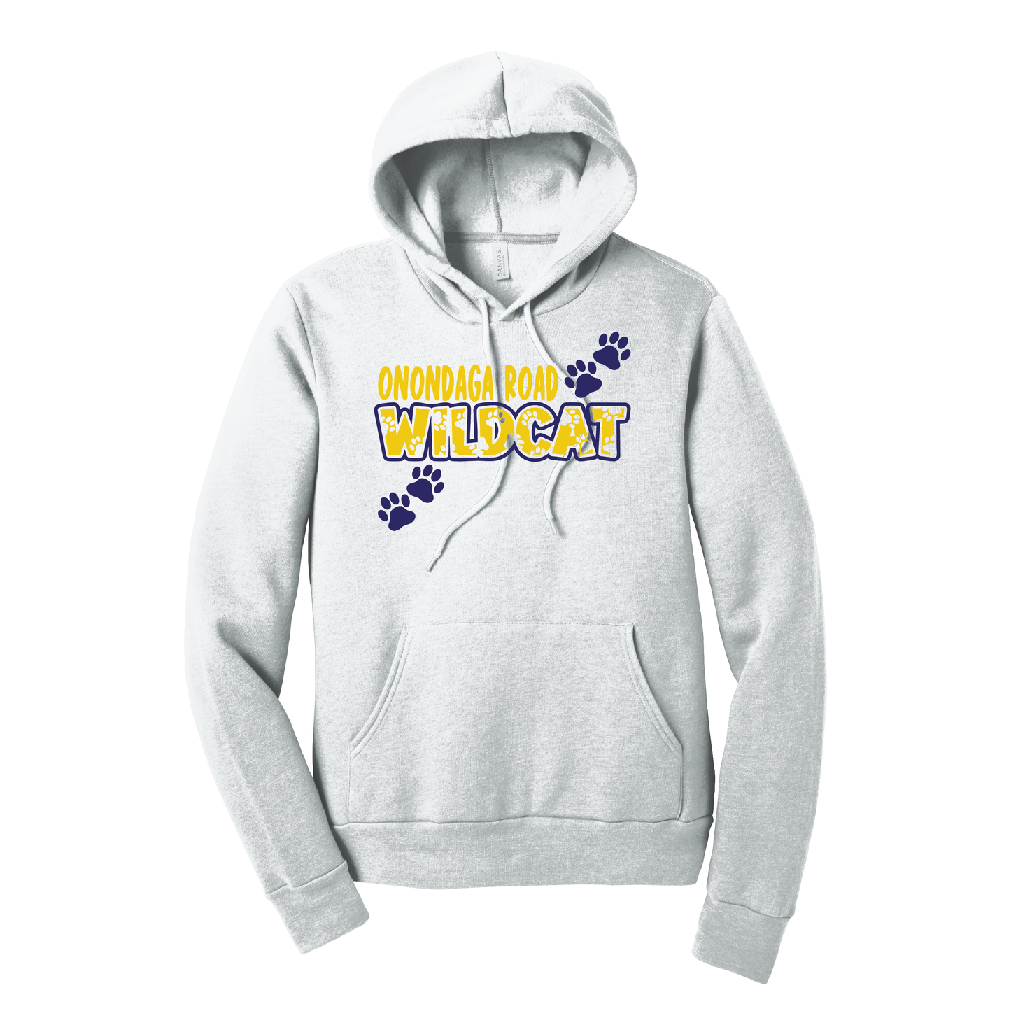 Onondaga Road Paws Hoodie Sweatshirt