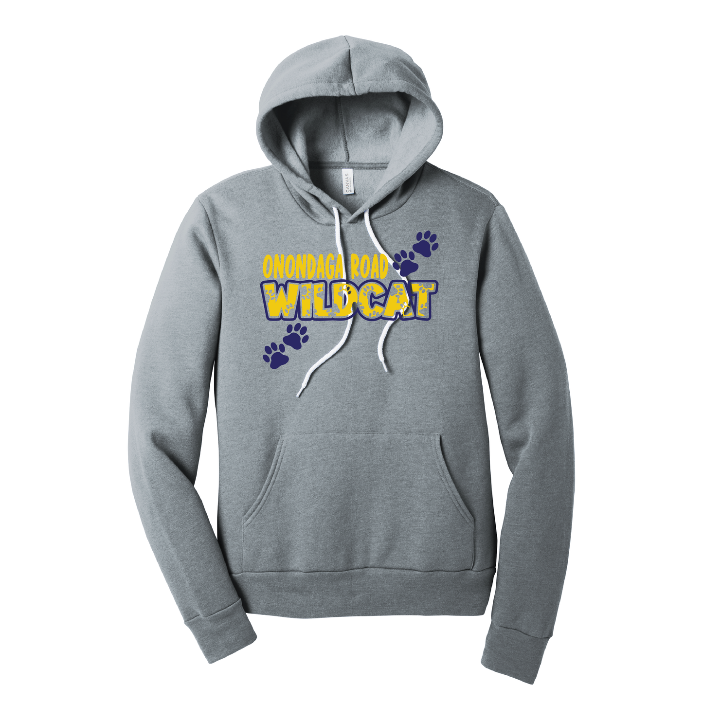 Onondaga Road Paws Hoodie Sweatshirt