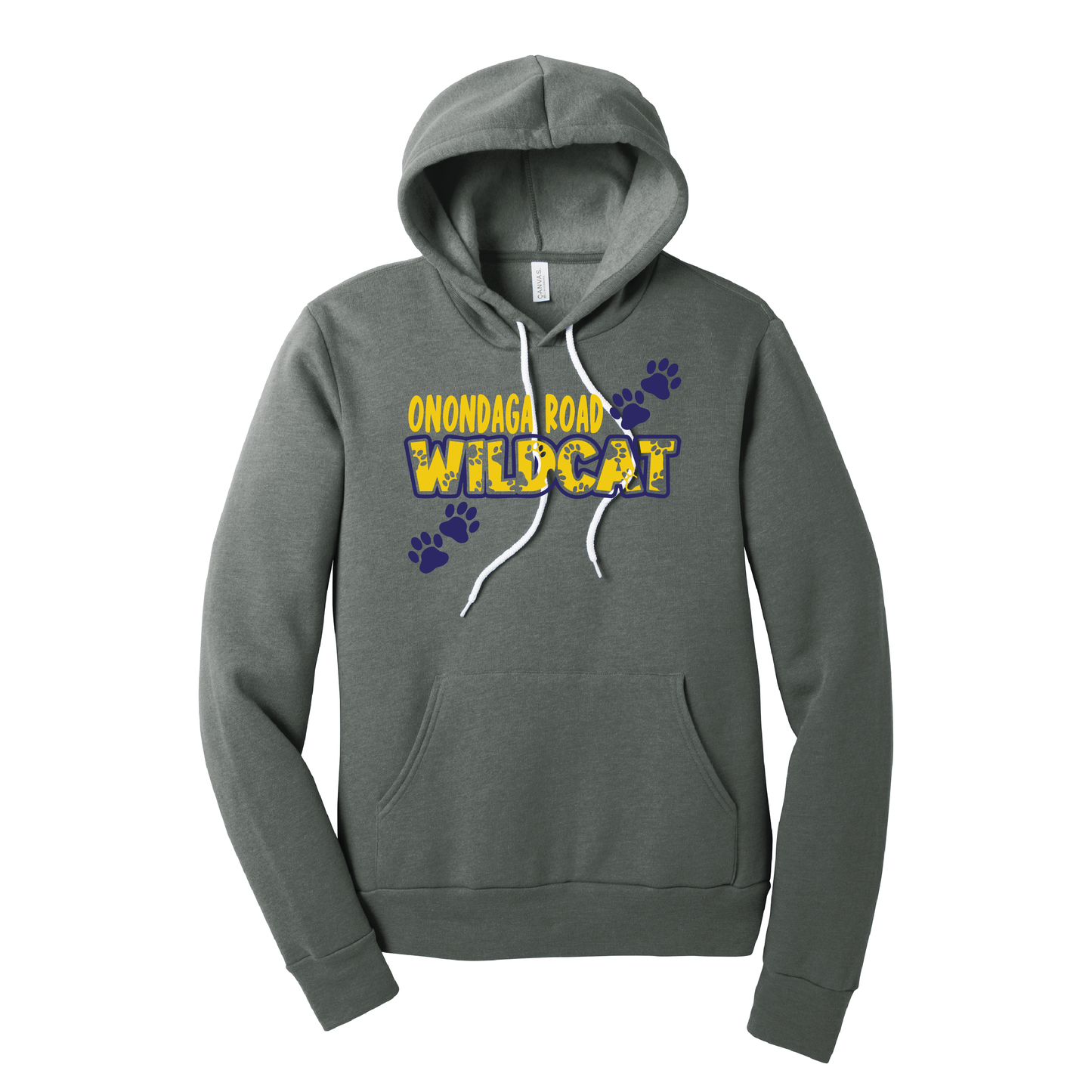 Onondaga Road Paws Hoodie Sweatshirt
