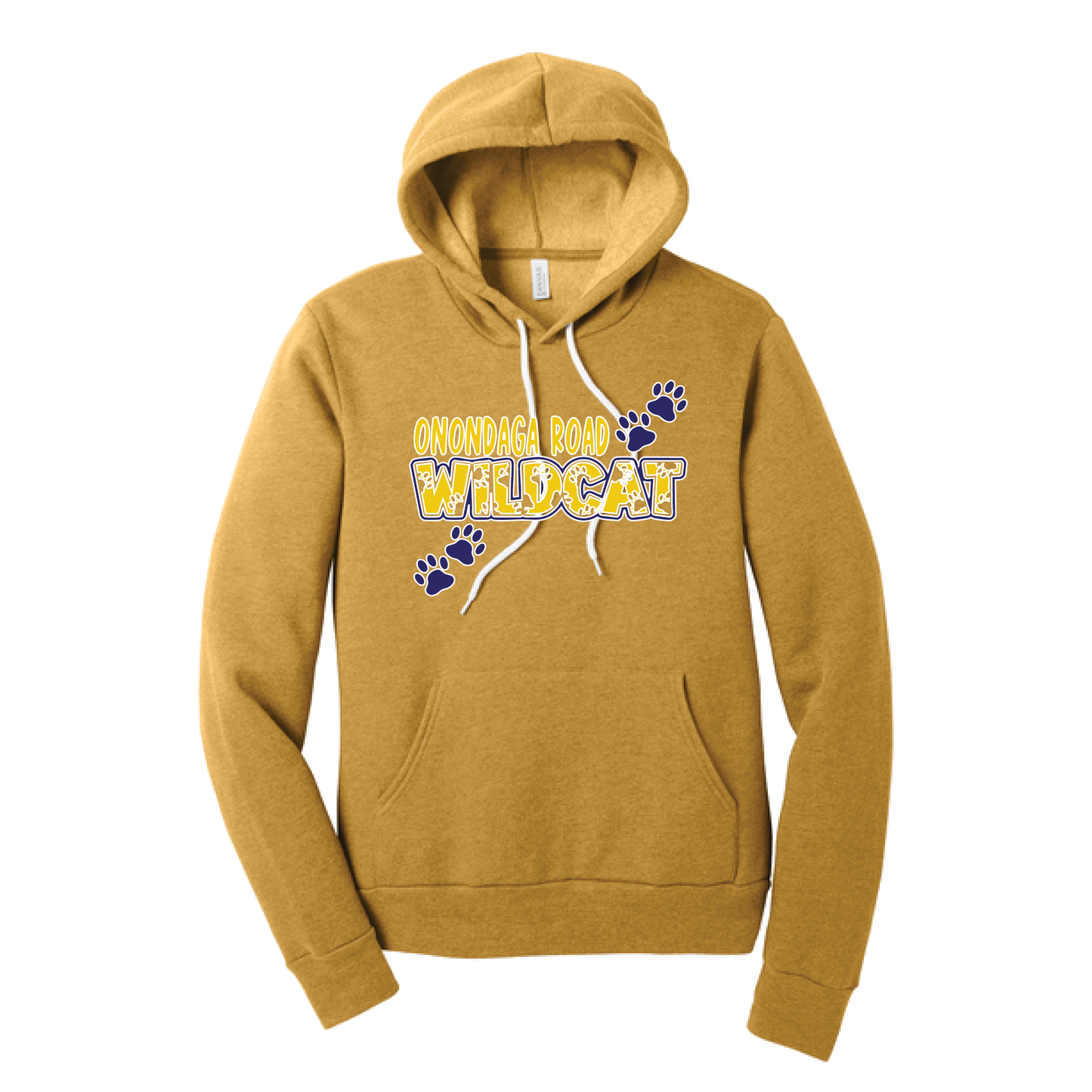 Onondaga Road Paws Hoodie Sweatshirt