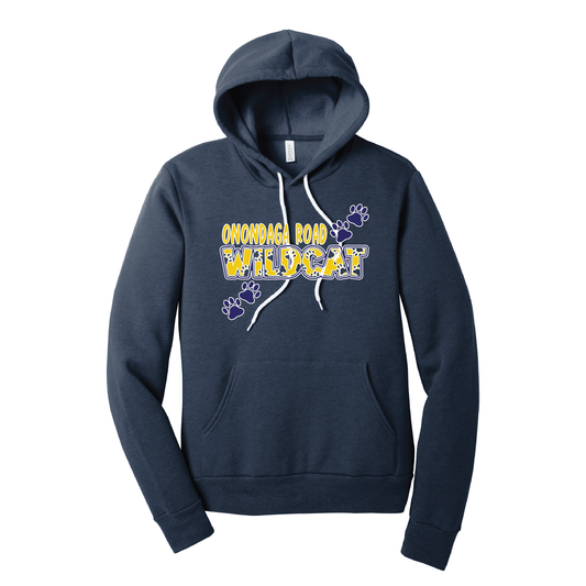 Onondaga Road Paws Hoodie Sweatshirt