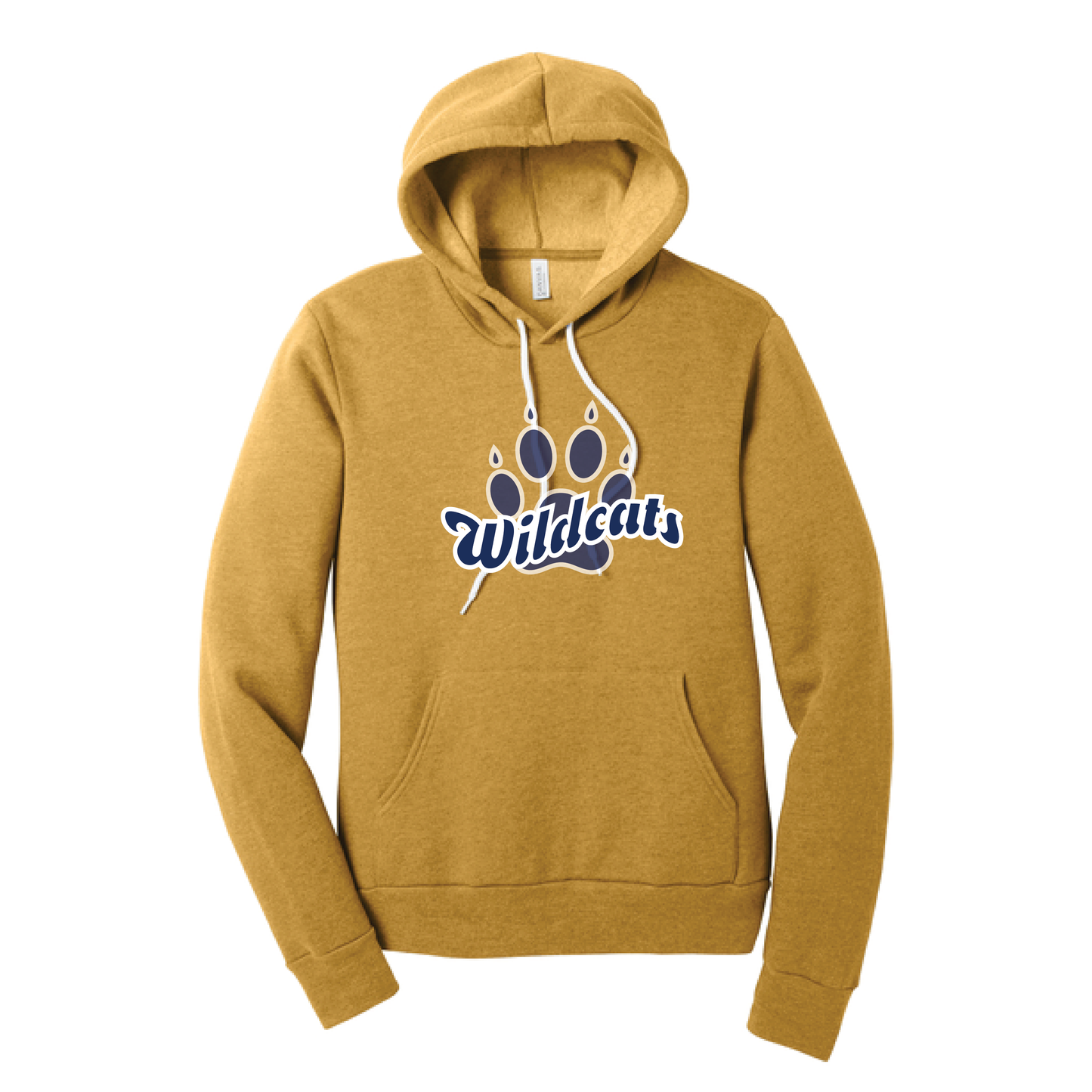 West Genesee Wildcats Script Paw Hoodie