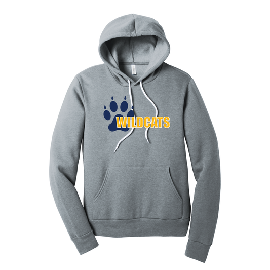 West Genesee Wildcats Offset Paw Hoodie