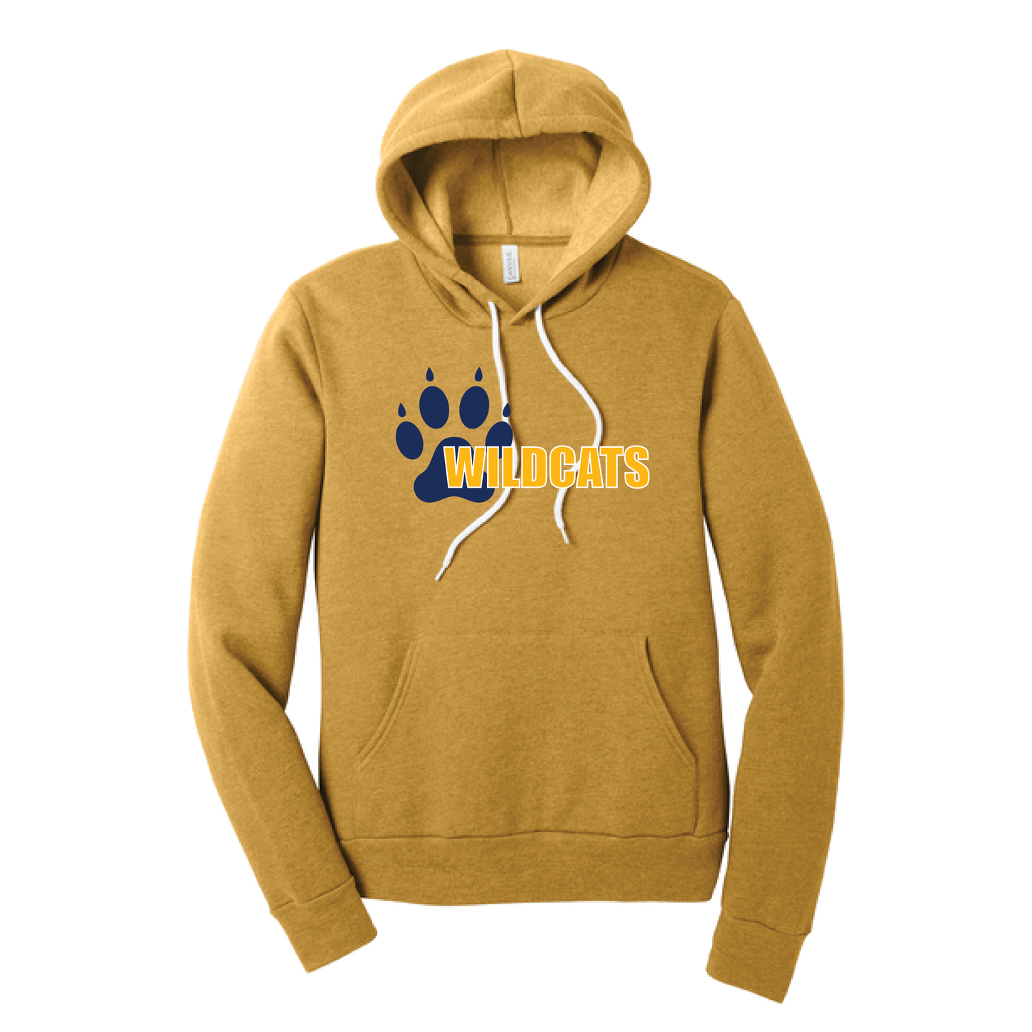 West Genesee Wildcats Offset Paw Hoodie